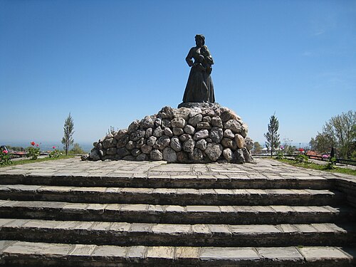 War Memorial in Naoussa Imathia Greece
